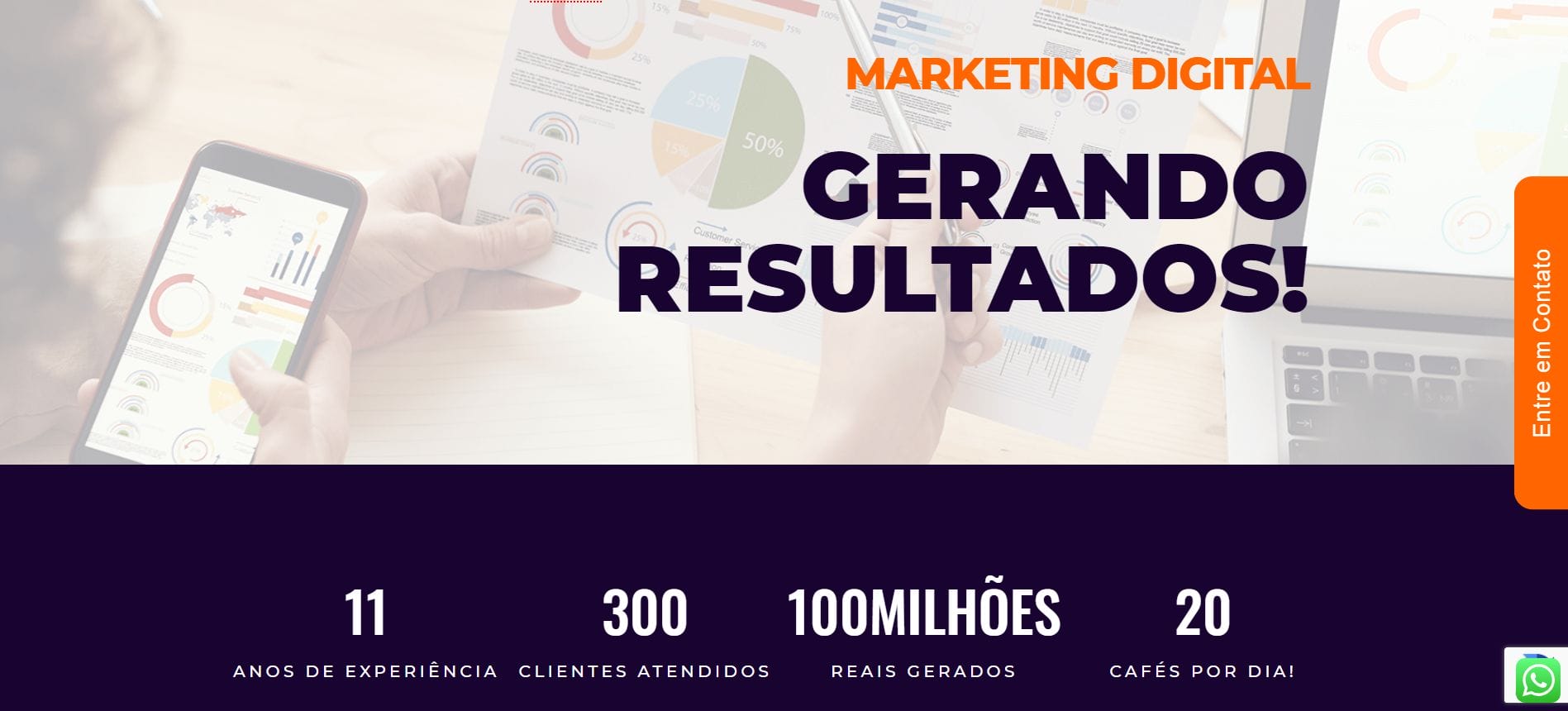 o que é landing page